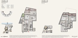 2 Beds 4589 Sq. Ft. Apartment in Meraas Bvlgari Marina Lofts