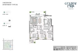 3 Beds 1814 Sq. Ft. Apartment in Meraas Castleton Central Park