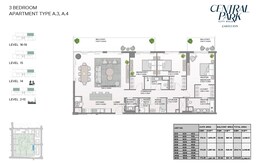 3 Beds 2246 Sq. Ft. Apartment in Meraas Castleton Central Park