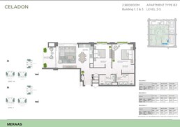 2 Beds 1045 Sq. Ft. Apartment in Meraas Celadon Central Park