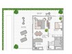 Meraas Central Park 1 Bed Layout