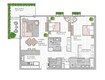 Meraas Central Park 2 Beds Layout