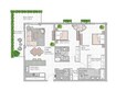 Meraas Central Park 2 Beds Layout