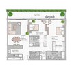 Meraas Central Park 2 Beds Layout