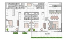 3 Beds 2070 Sq. Ft. Apartment in Meraas Central Park