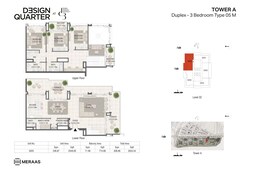 3 Beds 3324 Sq. Ft. Apartment in Meraas Design Quarter
