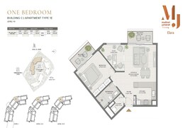1 Bed 979 Sq. Ft. Apartment in Meraas Elara