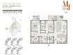Meraas Elara 2 Beds Layout