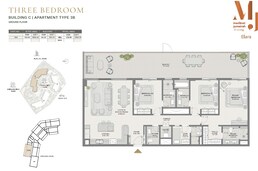 3 Beds 2356 Sq. Ft. Apartment in Meraas Elara