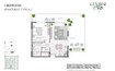 Meraas Erin Central Park 1 Bed Layout