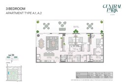 3 Beds 2803 Sq. Ft. Apartment in Meraas Fern Central Park