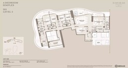 4 Beds 8698 Sq. Ft. Apartment in Meraas Jumeirah Asora Bay