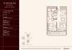 Meraas Jumeirah Residences Emirates Towers 1 Bed Layout