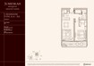 Meraas Jumeirah Residences Emirates Towers 1 Bed Layout