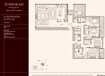 Meraas Jumeirah Residences Emirates Towers 4 Beds Layout