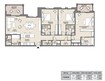 Meraas MJL Jadeel 3 Beds Layout