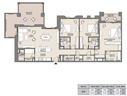 3 Beds 2097 Sq. Ft. Apartment in Meraas MJL Jadeel
