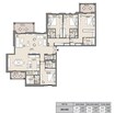 Meraas MJL Jadeel 4 Beds Layout