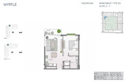 1 Bed 680 Sq. Ft. Apartment in Meraas Myrtle