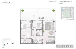 2 Beds 1850 Sq. Ft. Apartment in Meraas Myrtle