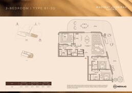 3 Beds 3926 Sq. Ft. Apartment in Meraas Nourelle