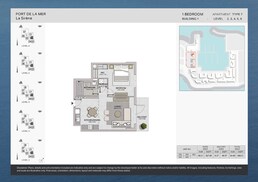 1 Bed 696 Sq. Ft. Apartment in Meraas Port de La Mer Le Soleil