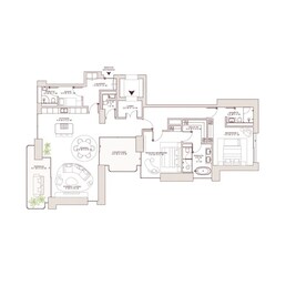 2 Beds 1900 Sq. Ft. Apartment in Meraas Solaya