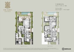 5 Beds 7415 Sq. Ft. Villa in Meraas The Acres Estates