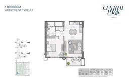 1 Bed 765 Sq. Ft. Apartment in Meraas Thyme Central Park