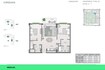 Meraas Viridian Residences 2 Beds Layout