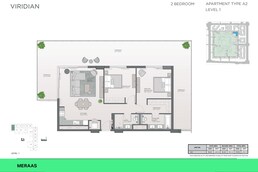 2 Beds 1935 Sq. Ft. Apartment in Meraas Viridian Residences