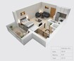 Meraki Genesis Residences Studio Layout