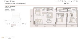 3 Beds 2451 Sq. Ft. Apartment in Metac Haven Living