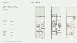 3 Beds 3507 Sq. Ft. Villa in Meydan Opal Gardens