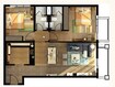 Milano Giovanni Boutique Suites 2 Beds Layout