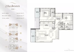 2 Beds 1323 Sq. Ft. Apartment in Mill Allegro Residences