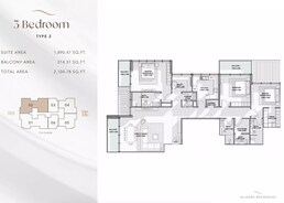 3 Beds 2104 Sq. Ft. Apartment in Mill Allegro Residences