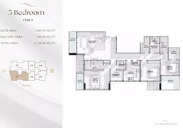3 Beds 2148 Sq. Ft. Apartment in Mill Allegro Residences