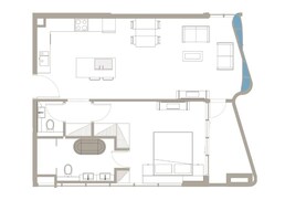 1 Bed 804 Sq. Ft. Apartment in MS Iluka Residences