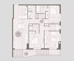 3 Beds 1593 Sq. Ft. Apartment in MVS Sea Legend One