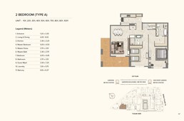 2 Beds 1229 Sq. Ft. Apartment in Nabni Avenue Residence 7