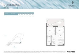 1 Bed 1110 Sq. Ft. Apartment in Nakheel Bay Grove Residences