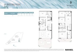 4 Beds 3798 Sq. Ft. Apartment in Nakheel Bay Grove Residences