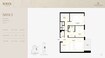 Nakheel Naya Residences 2 Beds Layout