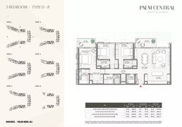 3 Beds 2046 Sq. Ft. Apartment in Nakheel Palm Central Private Residences