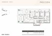 Nakheel Palm Central Private Residences 3 Beds Layout