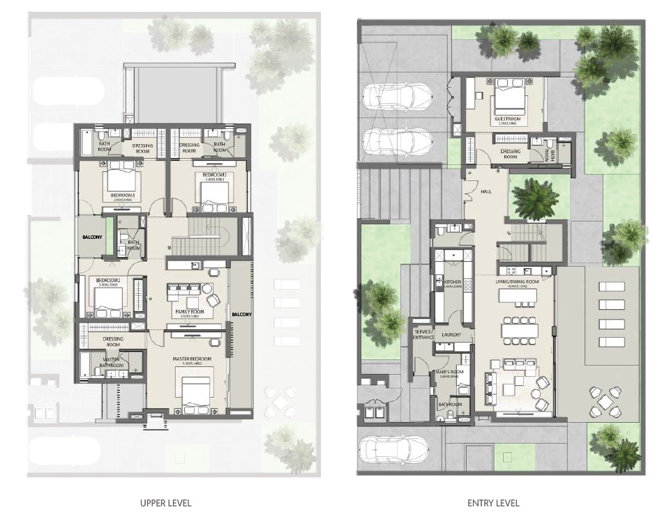 Nakheel Tilal Al Furjan 5 Beds Layout