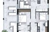 Naseeb North 43 Residences 2 Beds Layout