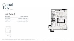 2 Beds 1099 Sq. Ft. Apartment in NED Canal Bay