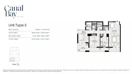 2 Beds 1327 Sq. Ft. Apartment in NED Canal Bay